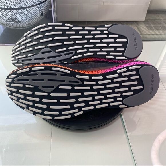 🆕 Adidas 4D Fusio 'Black Orange Pink'  - Mens Sizes - Picture 10 of 15